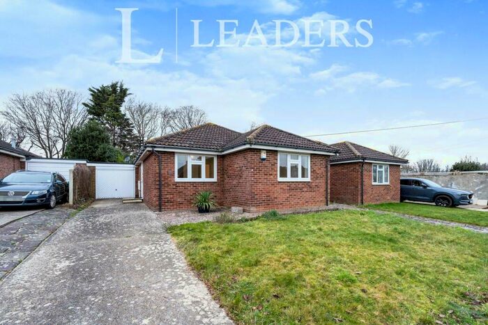 2 Bedroom Bungalow To Rent In Fircroft Crescent, Rustington, BN16