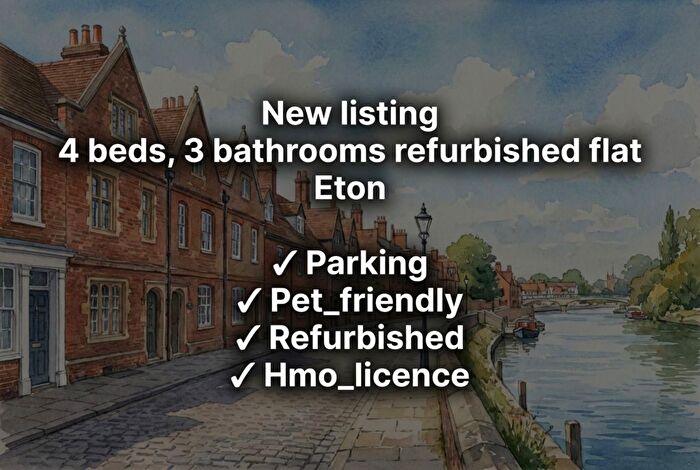 4 Bedroom Flat To Rent In Brocas Street, Eton, Windsor, SL4