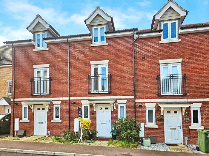 4 Bedroom Terraced House For Sale In Falcon Crescent, Costessey, Norwich, Norfolk, NR8