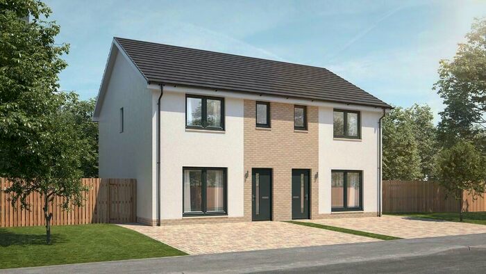 3 Bedroom Semi-Detached House For Sale In Borland Drive, Larkhall, ML9