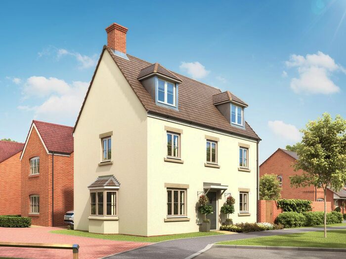 4 Bedroom Detached House For Sale In "The Blakesley Corner" At Kipling Way, Overstone, Northampton, NN6