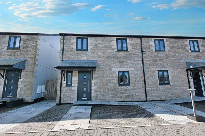 3 Bedroom Semi-Detached House For Sale In Higher Condurrow, Camborne, TR14