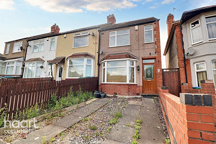 2 Bedroom End Of Terrace House For Sale In Gunton Avenue, Coventry, CV3