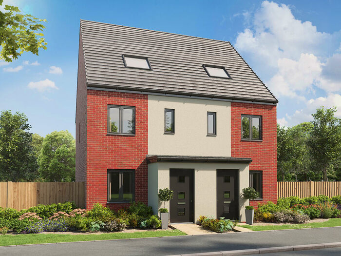 3 Bedroom Terraced House For Sale In Springfield Meadows At Glan Llyn, Oxleaze Reen Road, Newport, Gwent, NP19