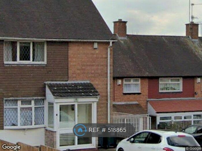 3 Bedroom End Of Terrace House To Rent In Ferncliffe Road, Birmingham, B17