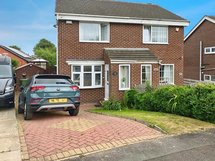 2 Bedroom Semi-Detached House For Sale In Park Lea, Bradley, Huddersfield, West Yorkshire, HD2