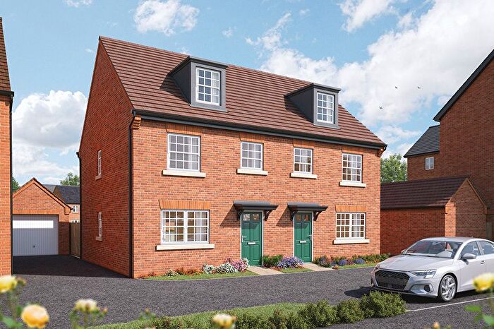 3 Bedroom Semi-detached House For Sale In "The Beech" At Watermill Way, Collingtree, Northampton, NN4