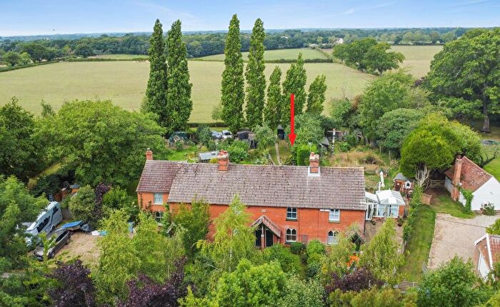 2 Bedroom Terraced House For Sale In Shelley Priory Cottages, Shelley, Suffolk, IP7