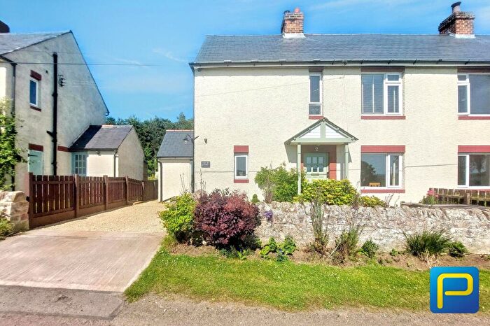 3 Bedroom Semi-Detached House For Sale In North Hazelrigg, Chatton, Alnwick, Northumberland, NE66