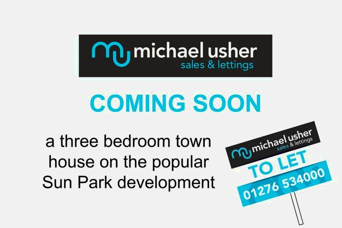 3 Bedroom Town House To Rent In Sun Park, Farnborough, Hampshire, GU14