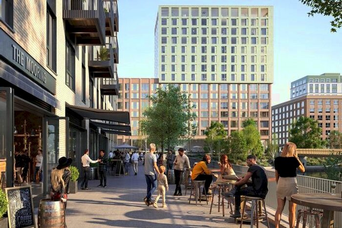 1 Bedroom Flat For Sale In The Lock, Greenford Quay, Greenford, UB6