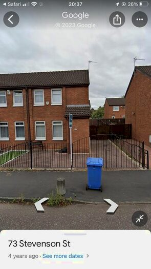 2 Bedroom Semi-Detached House To Rent In Stevenson Street, Glasgow, G40