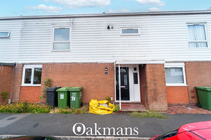 3 Bedroom Terraced House For Sale In Chaddesley Close, Redditch, Worcestershire, B98