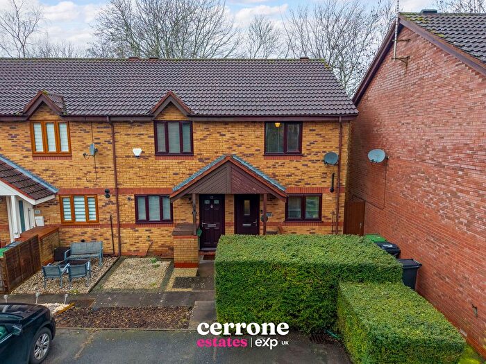 2 Bedroom End Terrace House For Sale In Ashmores Close, Hunt End, Redditch, B97