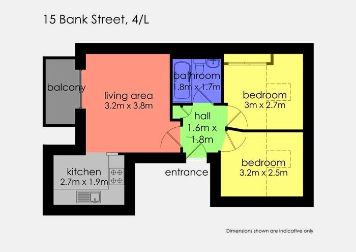 2 Bedroom Flat To Rent In Bank Street, Dundee, DD1