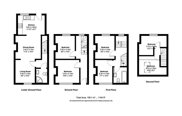 5 Bedroom Terraced House To Rent In Washington Street, Brighton, BN1