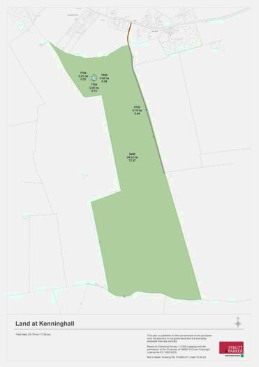 Land For Sale In Fersfield Road, Kenninghall, Norfolk, NR16