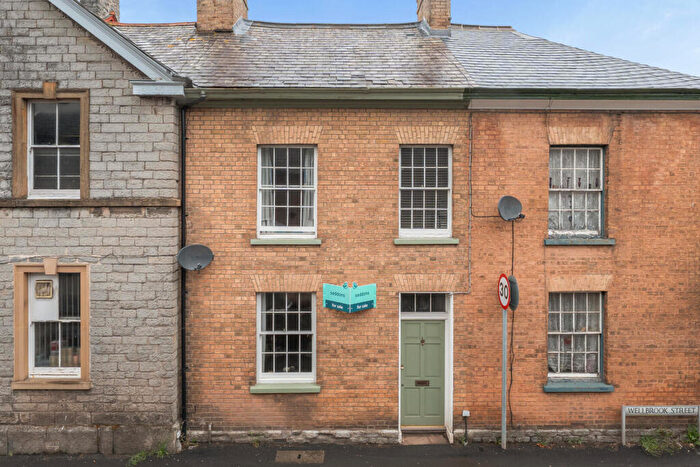 3 Bedroom Terraced House For Sale In Wellbrook Street, Tiverton, Devon, EX16