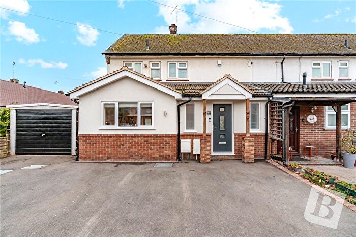 2 Bedroom Semi Detached House For Sale In Sandringham Road, Pilgrims Hatch, Brentwood, Essex, CM15