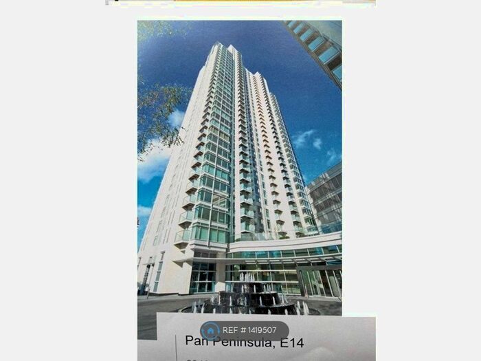 Studio To Rent In Pan Peninsula Square, London, E14