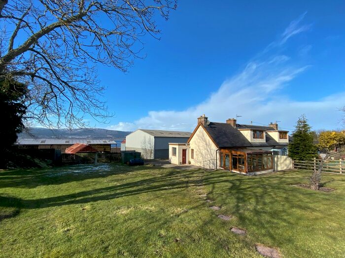 2 Bedroom Semi-Detached House For Sale In Glencoul Cottage, Cullicudden, Balblair, IV7