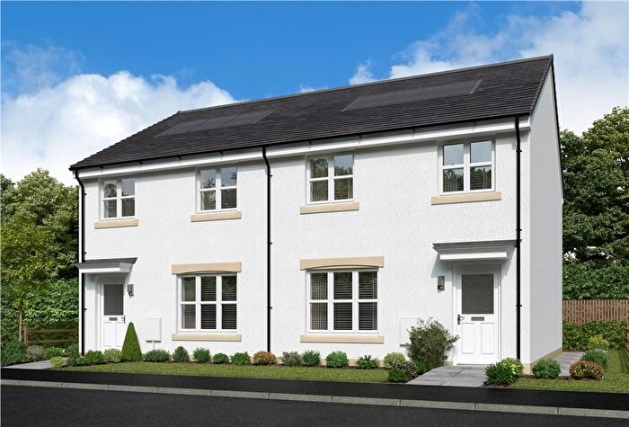 3 Bedroom Semi Detached House For Sale In "Fenton" At Brixwold View, Bonnyrigg, EH19