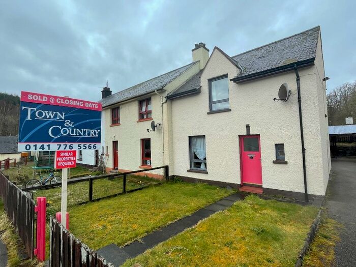 2 Bedroom End Of Terrace House For Sale In Garry Crescent, Invergarry, PH35