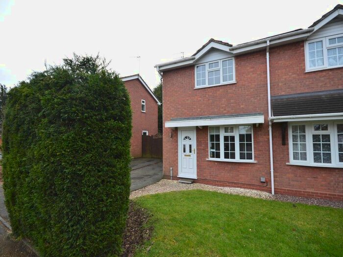 2 Bedroom Semi-Detached House To Rent In Leasowe Drive, Perton, Wolverhampton, Staffordshire, WV6