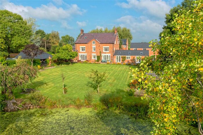 6 Bedroom Detached House For Sale In Aston Juxta Mondrum, Nantwich, Cheshire, CW5