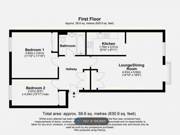 2 Bedroom Flat To Rent In Bolton Road, Maidenbower, Crawley, RH10