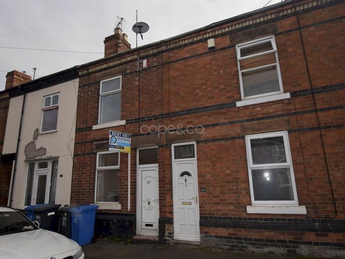 2 Bedroom Terraced House To Rent In Allestree Street, Derby, Derbyshire, DE24