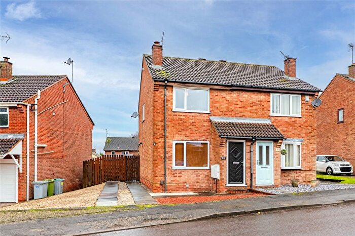 2 Bedroom Semi Detached House For Sale In Westbrook Drive, Rainworth, Mansfield, Nottinghamshire, NG21