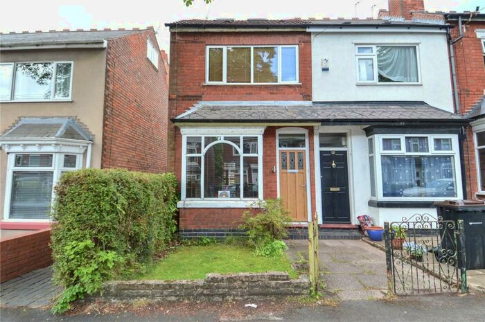 2 Bedroom End Of Terrace House To Rent In Gristhorpe Road, Birmingham, West Midlands, B29