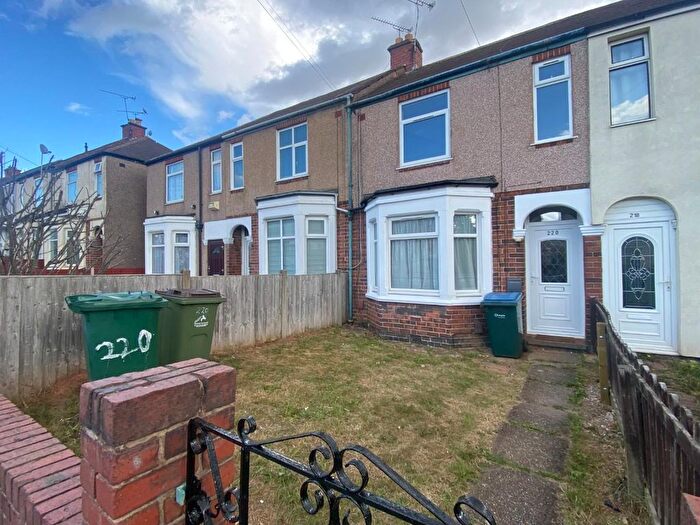 2 Bedroom Terraced House To Rent In Telfer Road, Coventry, CV6