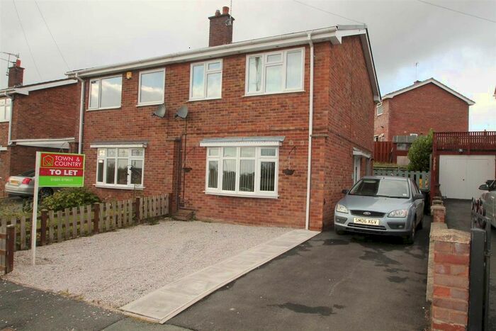 3 Bedroom Semi Detached House To Rent In Penycae Avenue, Gobowen, SY10