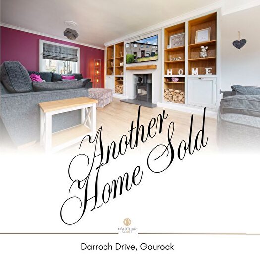 3 Bedroom Terraced House For Sale In Darroch Drive, Gourock, PA19
