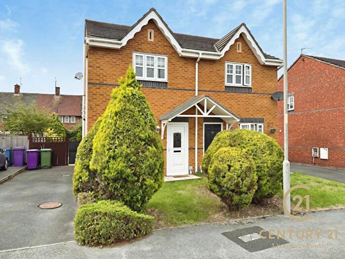 2 Bedroom Semi-Detached House For Sale In All Hallows Drive, Liverpool, L24