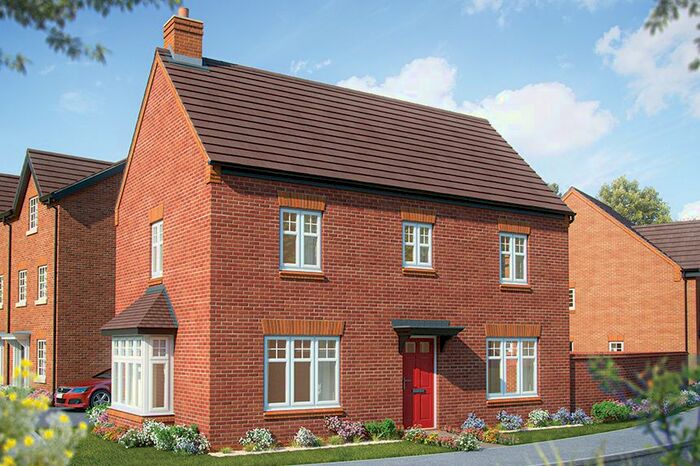 3 Bedroom Detached House For Sale In "The Spruce" At Watermill Way, Northampton, NN4