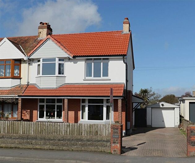 4 Bedroom Semi-Detached House For Sale In Bickington Road, Sticklepath, Barnstaple, Devon, EX31