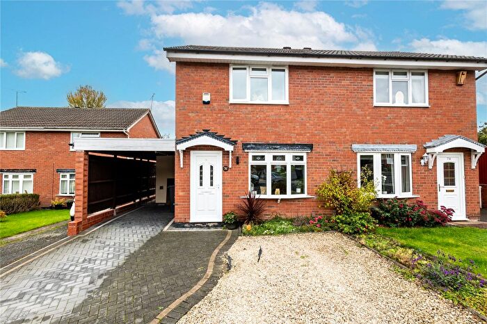 2 Bedroom Semi-detached House For Sale In Walker Crescent, St. Georges, Telford, Shropshire, TF2