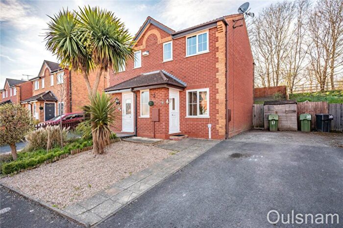 2 Bedroom Semi-Detached House For Sale In Knowesley Close, Bromsgrove, Worcestershire, B60