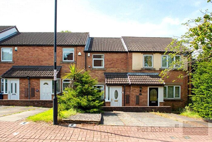 2 Bedroom Terraced House To Rent In Harbottle Court, Byker, Newcastle Upon Tyne, NE6