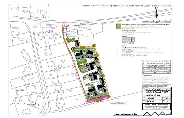 Land For Sale In East Street, Rippingale, Bourne, Lincolnshire, PE10