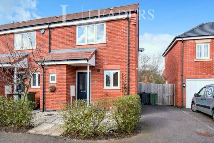 2 Bedroom End Of Terrace House To Rent In Aitken Way, Loughborough, LE11