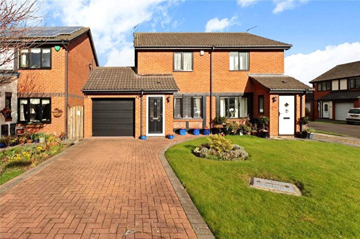 2 Bedroom Semi-Detached House For Sale In Horsley Gardens, Holywell, Whitley Bay, Northumberland, NE25