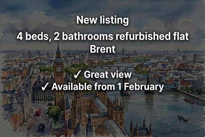 4 Bedroom Flat To Rent In Randall Avenue, London, NW2