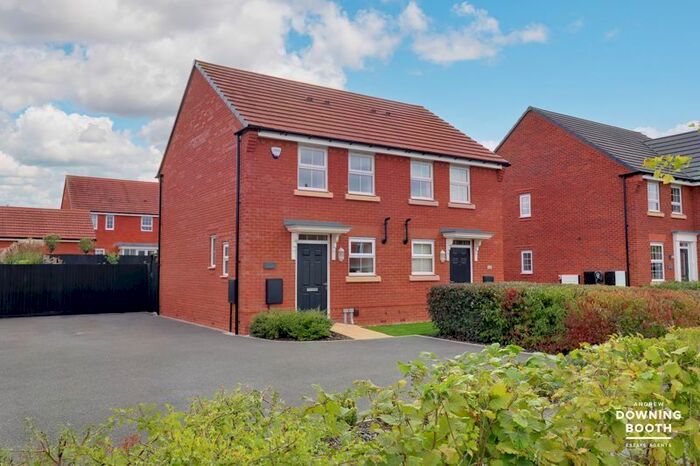 2 Bedroom Semi-Detached House For Sale In Marshall Road, Lichfield, WS13