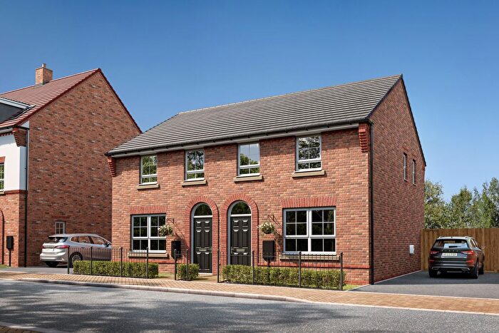 3 Bedroom Semi-detached House For Sale In "Archford" At Peter De Stapleigh Way, Stapeley, Nantwich, CW5