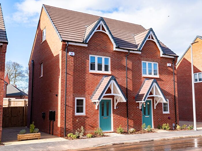 3 Bedroom Semi-detached House For Sale In "The Milverton" At Devis Drive, Leamington Road, Kenilworth, CV8