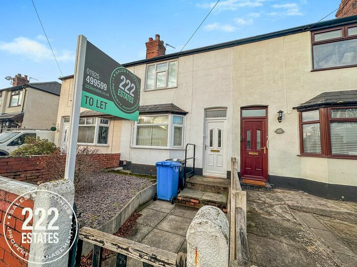 2 Bedroom Terraced House To Rent In West Avenue, Warrington, WA2